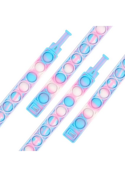 B8 Stili En Popüler G Üstü Patlayan Fidget Oyuncakları: Topu Bileklik Işıklı Silikon Bileklik Kawaii Itme Kabarcık Çocuk Hediyesi (Yurt Dışından)