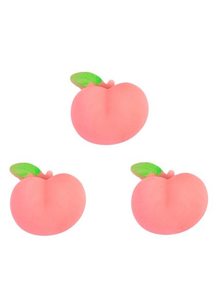 Şeftali 3 Adet Tarzı Yeni Stil Simli Mochi Squishy Bot Topu Fidget Oyuncak Yapışkan Oyuncaklar Sıkma Oyuncaklar Parti Hediyeleri Hediye (Yurt Dışından)
