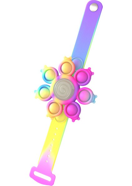 A3 Stili En Popüler G Üstü Patlayan Fidget Oyuncakları: Topu Bileklik Işıklı Silikon Bileklik Kawaii Itme Kabarcık Çocuk Hediyesi (Yurt Dışından)