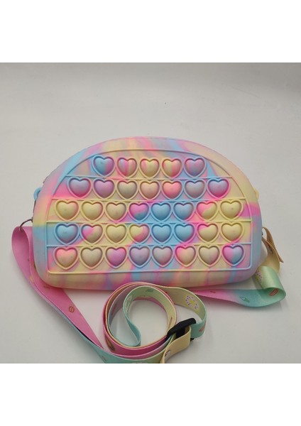 No.32 Tarzı Renkli Kawaii Çanta Pop It Fidget Oyuncakları Itme Balon Kadın Cüzdan Çocuklar Bozuk Para Cüzdanı Basit Dimple Oyuncakları Için (Yurt Dışından)