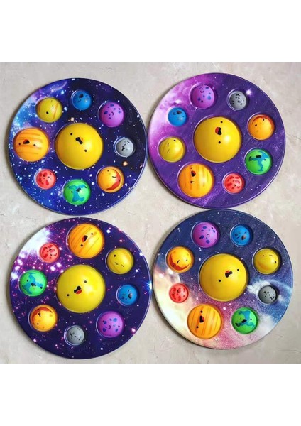 Rastgele Yıldız 1pc Stili 2021 Fidget Oyuncaklar Paketi - Oyuncak Seti Mermer Yetişkin Kız Çocuklar Duyusal Oyuncağı Kutusu (Yurt Dışından)