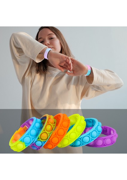 1 Adet Bw Tarzı Fidget Oyuncak Popite Yetişkin Çocuklar Için Basit Piton Bilezik - Türkçe E-Ticaret Başlığı (Yurt Dışından) fırsatları
