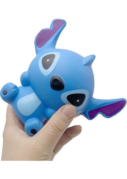Uzun Kulaklı Canavar Tarzı Yumuşak Dokulu Kawaii Stitch Sıkılabilir Oyuncak - Çocuk Oyuncakları Için Eğlenceli Squishy Oyuncak (Yurt Dışından)