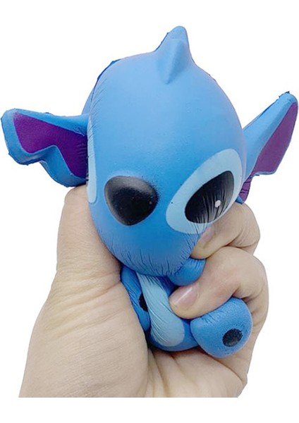Uzun Kulaklı Canavar Tarzı Yumuşak Dokulu Kawaii Stitch Sıkılabilir Oyuncak - Çocuk Oyuncakları Için Eğlenceli Squishy Oyuncak (Yurt Dışından)