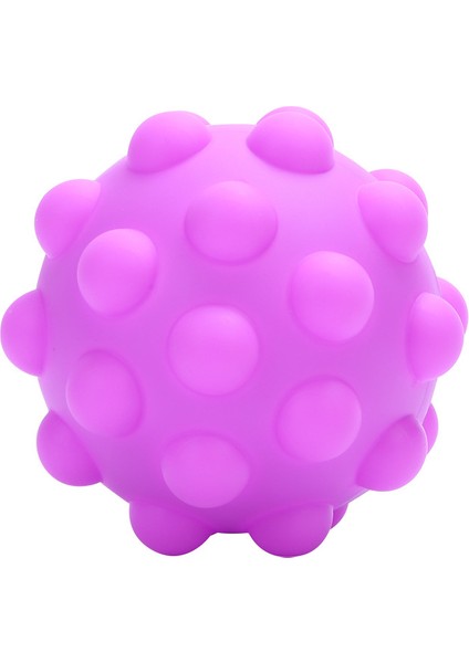 Mor Tarzı Pop Ball Topu El Kavrama Cihazı Masaj Topu Çocuklar Için Fidget 3D Top (Yurt Dışından)