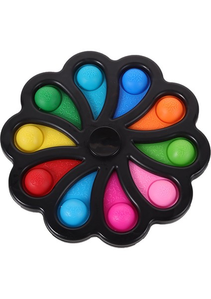 No.5 Tarzı Gökkuşağı Balon Fırlatma Fidget Pop Çocuklar Için Oyuncak Duyusal Oyun Özel Ihtiyaçlar - Sıkıştırılabilir Fidget Oyuncak Çocuklar Için (Yurt Dışından)