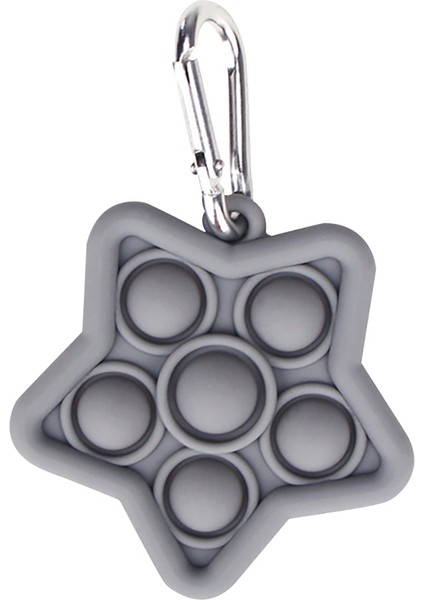 No.10 Tarzı Mini Pops Fidget Oyuncak Anahtarlık Anksiyete Duyusal Sıkıştırma Kabarcık Kadın Erkek Çocuk Ihtiyaçları Oyuncak (Yurt Dışından)