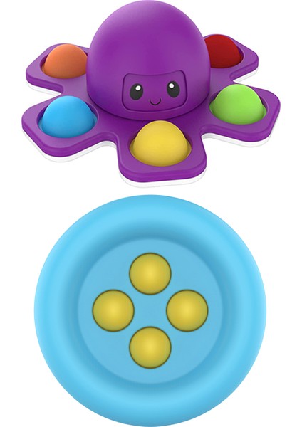 No.16 Tarzı Sekiz Gezegen Çocuklar Fidge Oyuncak Anahtarlık Erken Eğitici Duyusal Oyuncak Balon Seti Anksiyete Fidget Oyuncak Çocuklar Için (Yurt Dışından)