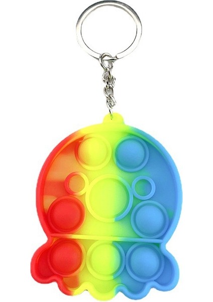 No.1 Tarzı Yetişkin Çocuklar Için Eğlenceli Sıkıştırılabilir Oyuncaklar - Anahtarlık Autism Squishy Hassas Oyuncaklar Süper Küçük Basın Kabarcık Duyusal Oyuncak (Yurt Dışından)