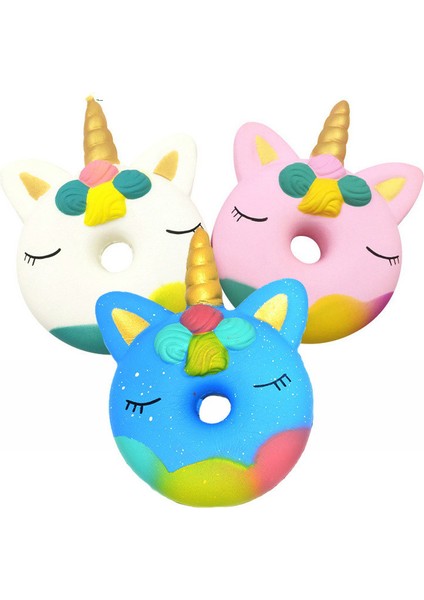 Marshmallow-Mavi Tarzı Kawaii Pasta Sıkma Jumbo Ay Unicorn Yavaş Yükselen Oyuncak Sıkma - Oyuncak Çocuklar Için Yetişkin Hediye (Yurt Dışından)