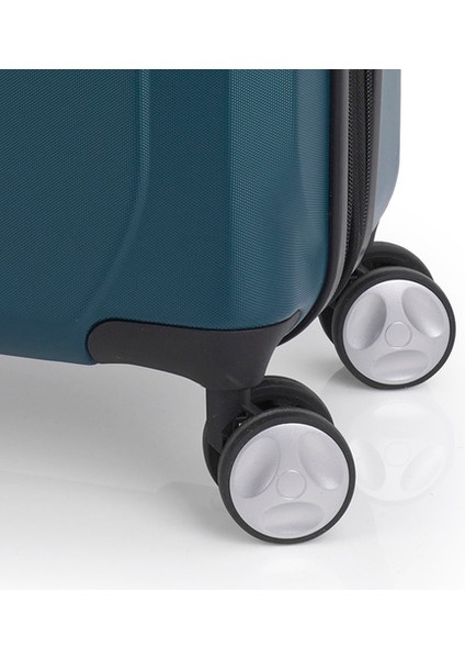 Ocean Serisi 3'lü Valiz Seti (Kabin, Orta ve Büyük) Ocean Turkuaz fırsatları