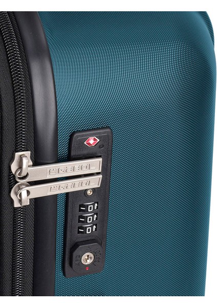 Ocean Serisi 3'lü Valiz Seti (Kabin, Orta ve Büyük) Ocean Turkuaz indirimleri