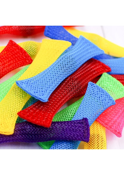 Sarı 1pc Tarzı Toplar Paketi Adhd Anksiyete Terapi Oyuncakları Ocd Örgülü Kolay Bükülür (Yurt Dışından)