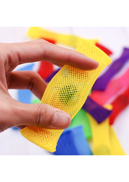Sarı 1pc Tarzı Toplar Paketi Adhd Anksiyete Terapi Oyuncakları Ocd Örgülü Kolay Bükülür (Yurt Dışından)