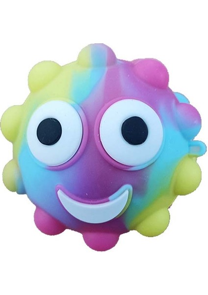 T1522 Stili Pop Topları Fidget Duyusal Oyuncaklar Paketi, Yetişkin Çocuklar Için Top Oyuncak Seti, Silikon Oyuncaklar (Yurt Dışından)