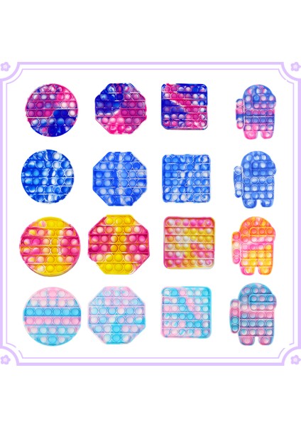 Baykuş Tarzı 20CM 9x9 Itme Patlatma Düğme Fidget Oyuncakları - Kabarcık Duyusal Oyuncak Ihtiyaçları Sıkıştırabilir Anksiyete Silikon Oyuncaklar Çocuklar Için Noel Hediyesi (Yurt Dışından) modelleri