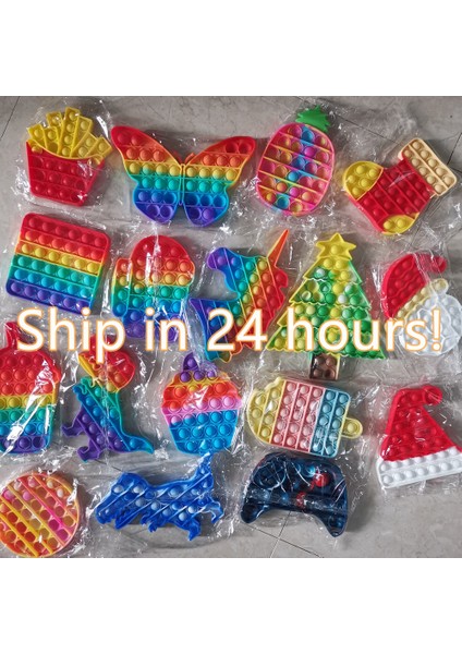 Baykuş Tarzı 20CM 9x9 Itme Patlatma Düğme Fidget Oyuncakları - Kabarcık Duyusal Oyuncak Ihtiyaçları Sıkıştırabilir Anksiyete Silikon Oyuncaklar Çocuklar Için Noel Hediyesi (Yurt Dışından) fırsatları