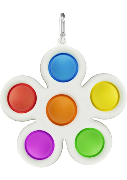 3 Adet Set Stili Oyuncağı Basit Dimple Oyuncak Bebek Fidget Oyuncaklar Paketi Bebek Bebek Erken Eğitim Oyuncak (Yurt Dışından)