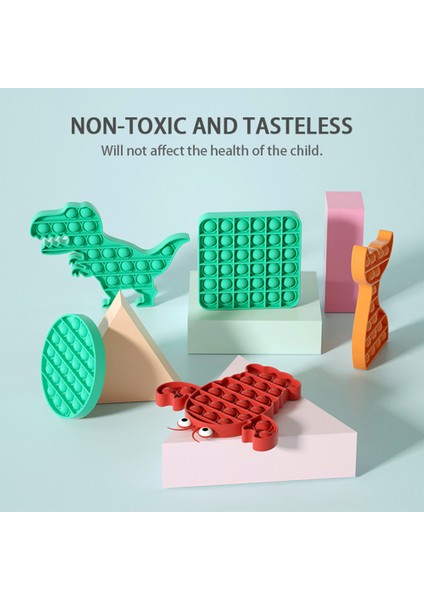 No.55 Tarzı - Oyuncak Pop It Bas Bastır Kabarcıklar Basit Dimple Oyuncaklar Çocuklar ve Yetişkinler Ihtiyaçlar Sıkıştırılabilir Duyular Oyuncaklar (Yurt Dışından)