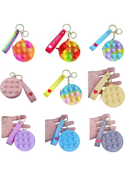 Sh-06 Şekillendirme Yeni Fidget Oyuncak Cüzdan Anahtarlık Şeklinde - Basın Balon Renkli Parmak Oyuncak Hediye Çocuklar Yetişkinler Için (Yurt Dışından) fiyatları