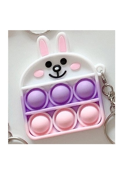 No.10 Tarzı Fidget Oyuncaklar Pops Popper Duyusal Popet Silikon Itme Balon Anahtarlık Popite Poppit Çözme Oyuncakları Için Anahtarlık (Yurt Dışından)