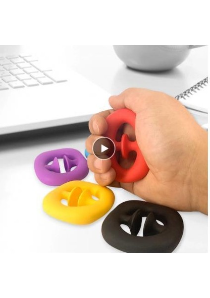 Kırmızı Bir Stil Sıkma Yüzük ile Vakumlu Kupa Oyuncakları - Yetişkin Çocuk Özel Ihtiyaçlar Için Fidget Oyuncakları (Yurt Dışından) fırsatları