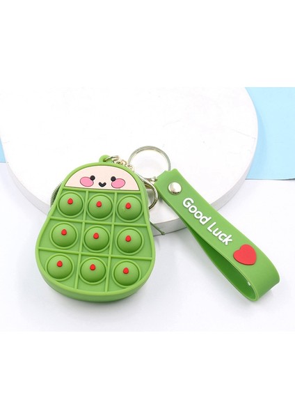 64GR Tarzı Yeni Fidget Oyuncak Cüzdan Anahtarlık Şeklinde - Basın Balon Renkli Parmak Oyuncak Hediye Çocuklar Yetişkinler Için (Yurt Dışından)