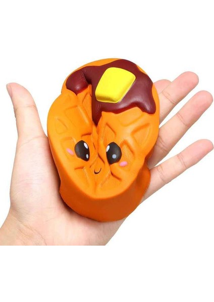 Ahtapot Yumurtası Stili Jumbo Peynirli Çikolatalı Bisküvi Sevimli Sıkıştırılabilir Yavaş Yükselen Yumuşak Sıkma Oyuncak Kokulu Komik Çocuk Yılbaşı Hediyesi (Yurt Dışından) indirimleri