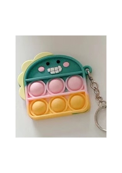 No.1 Tarzı Fidget Oyuncaklar Pops Popper Duyusal Popet Silikon Itme Balon Anahtarlık Popite Poppit Çözme Oyuncakları Için Anahtarlık (Yurt Dışından)