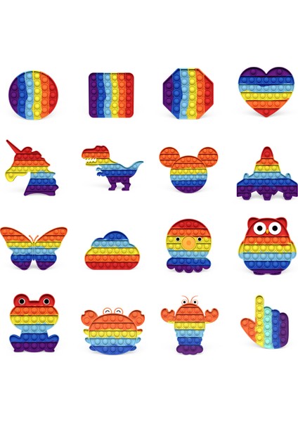 TS98 Stili Çocuklar ve Yetişkinler Için Yeni Ürün Renkli Topu Oyuncağı - Unicorn Şekilli (Yurt Dışından) fırsatları
