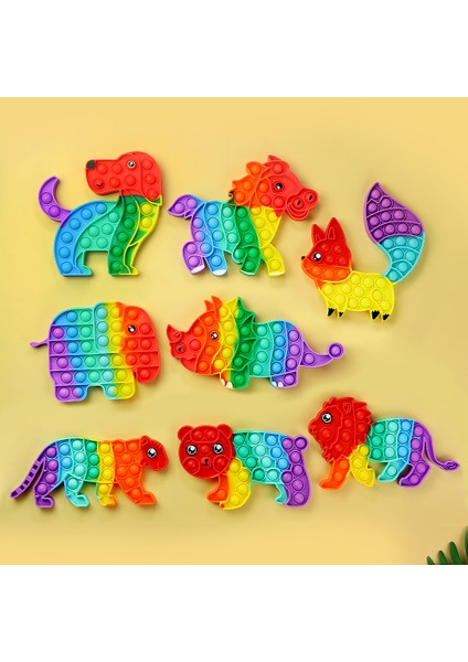 Cupcake Tarzı Yeni Itme Kabarcık Fidget Oyuncakları Seti Yetişkinler Çocuklar Duyusal Sıkıştırma Oyuncakları- (Yurt Dışından) fiyatları