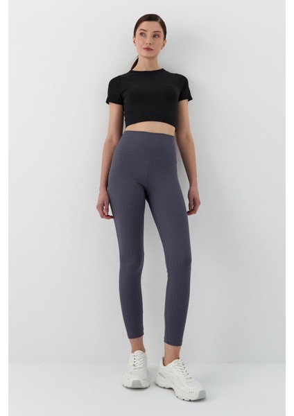 Fitilli Yüksek Bel Tayt Antrasıt fiyatları