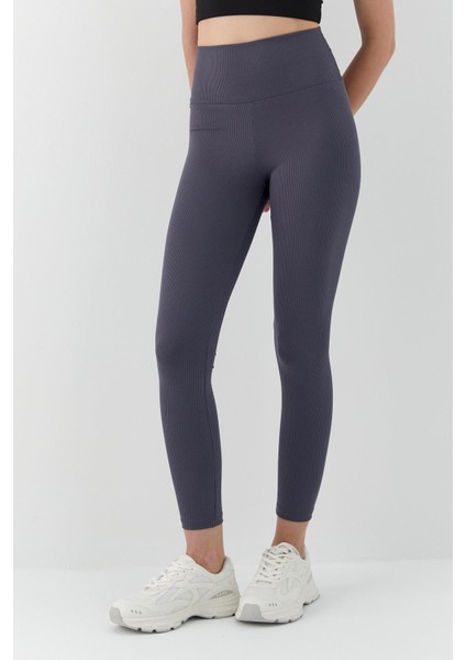 Fitilli Yüksek Bel Tayt Antrasıt fırsatları