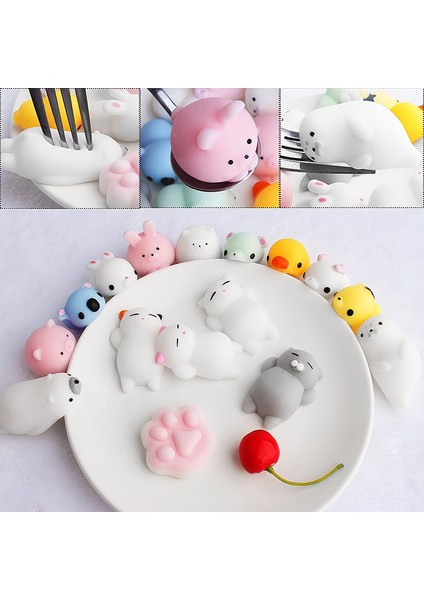 Mühür Tarzı Mochi Sıkıştırılabilir Hayvan Oyuncakları Oyuncaklar Mochi Hayvanlar Oyuncaklar Mini Hayvanlar Kedi Sevimli Kawaii Oyuncak Noel Hediyesi (Yurt Dışından) modelleri
