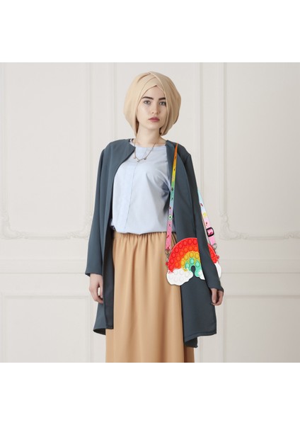F Stili Yeni Moda Gökgürültüsü Bulutu Dokunma Oyuncakı Popit Saklama Çantası - Topu Trendi (Yurt Dışından)