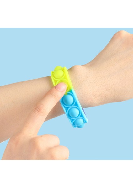 No.2 Tarzı Çocuklar ve Yetişkinler Için Fidget Oyuncakları Basma Poplar Dimple Bilezik Oyuncakları Kızlar Pres It Balon Duyusal Oyuncaklar (Yurt Dışından) fiyatları
