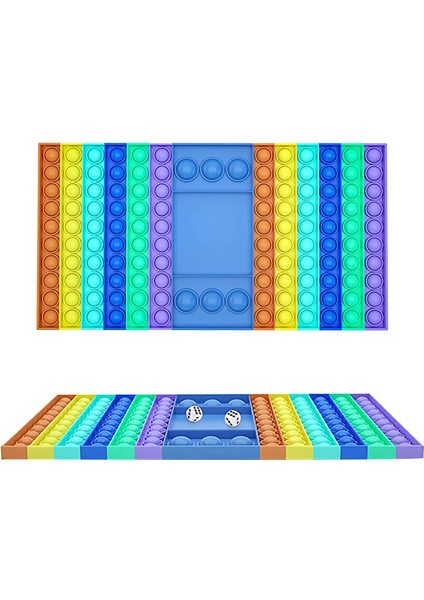 Bir Stil Okul Çantası Tahtası Kolye Sıcak Yetişkin Oyuncak Aile Masa Oyunları Için Büyük Boy Fidget Oyuncak Itme (Yurt Dışından)