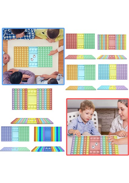 Bir Stil Okul Çantası Tahtası Kolye Sıcak Yetişkin Oyuncak Aile Masa Oyunları Için Büyük Boy Fidget Oyuncak Itme (Yurt Dışından)