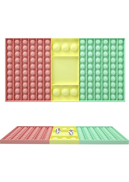 F Stili Okul Çantası Tahtası Kolye Sıcak Yetişkin Oyuncak Aile Masa Oyunları Için Büyük Boy Fidget Oyuncak Itme (Yurt Dışından)