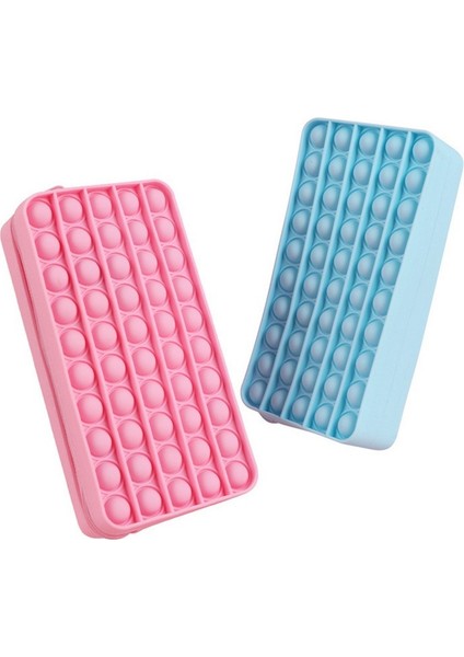 Bir Stil Dev Kalem Kutusu Büyük Çıkarıcı Itme Kabarcık Fidget Oyuncaklar Popite Parıltılı Büyük Basit Ayarlanabilir Figet Oyuncak Çocuklar Kravat Boyama (Yurt Dışından)