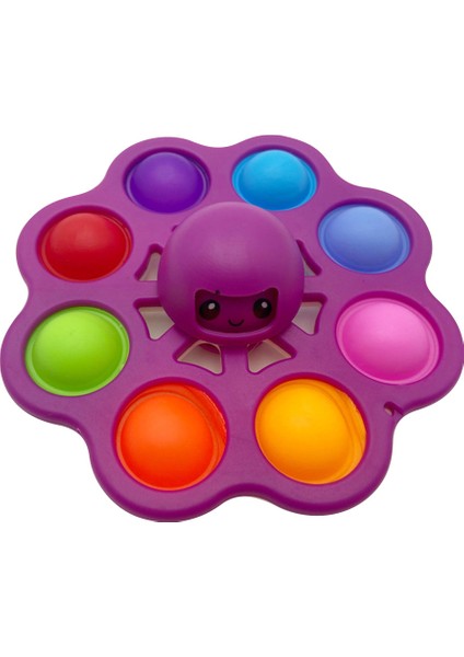 No.19 Tarzı Sekiz Gezegen Çocuklar Fidge Oyuncak Anahtarlık Erken Eğitici Duyusal Oyuncak Balon Seti Anksiyete Fidget Oyuncak Çocuklar Için (Yurt Dışından)