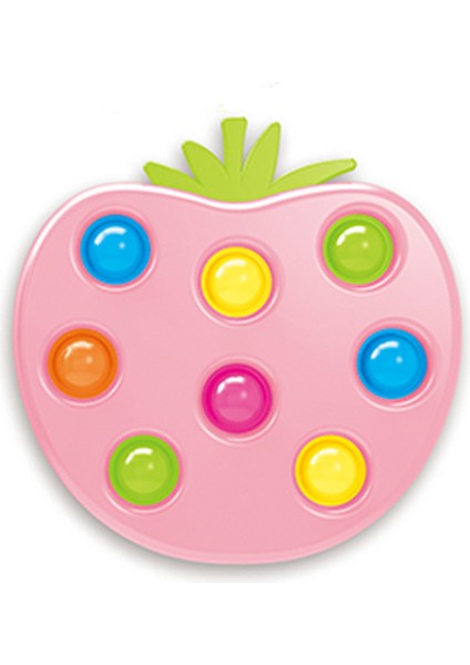 No.82 Tarzı Sekiz Gezegen Basit Dimple Pop Fidget Duyusal Oyuncak Anahtarlık Tahtası Anksiyete Oyuncak Çocuklar Için (Yurt Dışından)