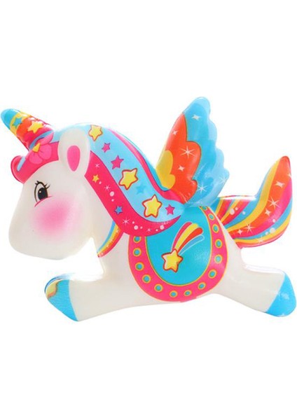 Pegasus Stili Çocuklar Için Yavaş Yükselen Sıkıştırma Oyuncakları Kawaii Unicorn At Kek Geyik Hayvan Panda Squishy Jumbo Squishies (Yurt Dışından)