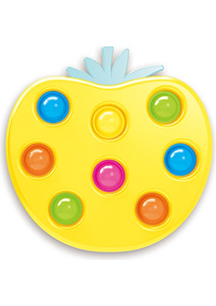 No.83 Tarzı Sekiz Gezegen Basit Dimple Pop Fidget Duyusal Oyuncak Anahtarlık Tahtası Anksiyete Oyuncak Çocuklar Için (Yurt Dışından)