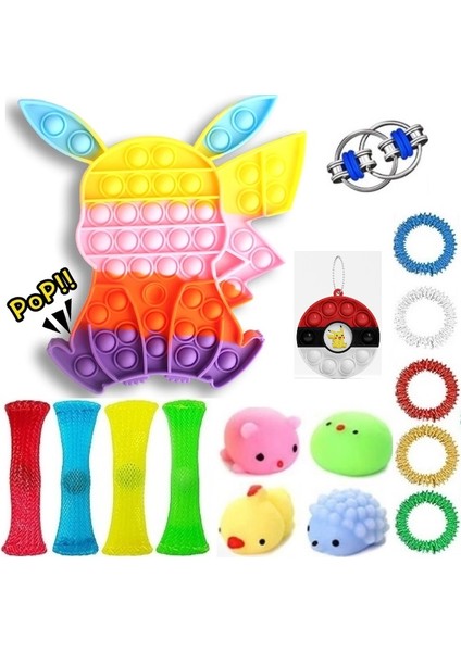 Yeni Stil Fidget Oyuncaklar Seti Sıkma Oyuncak Misket Hediye Yetişkin Çocuklar Için Duyusal Fidget Oyuncak Kutusu (Yurt Dışından)