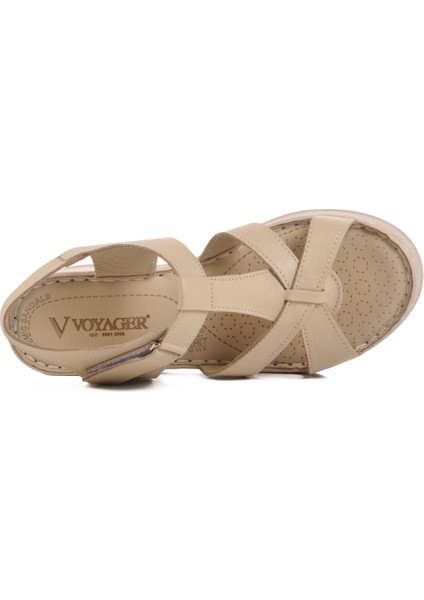 Bej Kadın Sandalet 9200 Z fırsatları