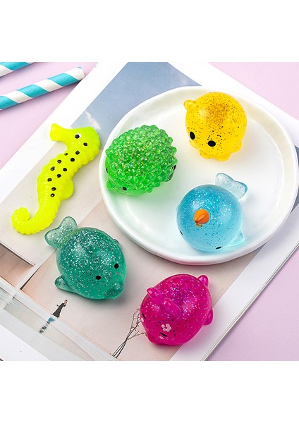 No.1 Tarzı Büyük Süngerimsi Sıkıştırılabilir Mochi Fidget Oyuncaklar Sevimli Hayvan Topu Toz Sevimli Eğlenceli Yumuşak Duyusal Sıkma Oyuncaklar Çocuklar Için (Yurt Dışından) fırsatları