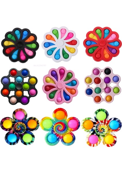 No.2 Tarzı Yetişkinler ve Ihtiyaçları Için Yapay Çiçekli Topu Oyuncağı - Renkli Fidget Oyuncakları (Yurt Dışından) fırsatları