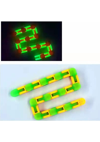 L Sarı Yeşil Stil 2021 Fidget Oyuncaklar Paketi - Oyuncak Seti Mermer Hediye Yetişkin Kız Çocuklar Duyusal Oyuncağı Kutusu (Yurt Dışından)