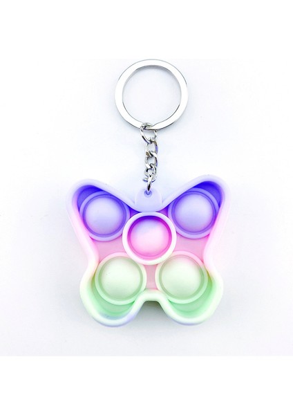 No.19 Tarzı Yeni Trend Fidget Oyuncak Sıkıştırılabilir Basit Dimple Silikon Anahtarlık Oyuncaklar Çocuklar Yetişkinler Için (Yurt Dışından) fırsatları